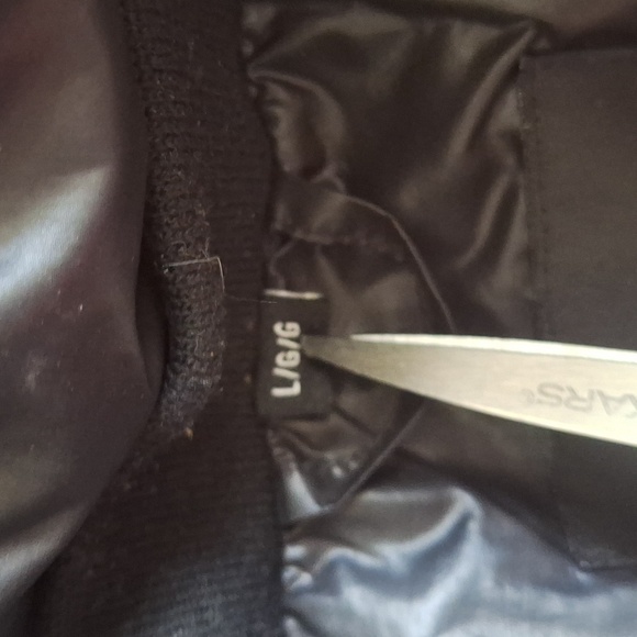 Guess Women's Black Puffer Jacket Size L - Picture 16 of 16